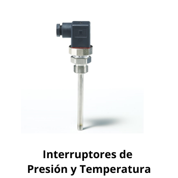 interruptores de presión y temperatura