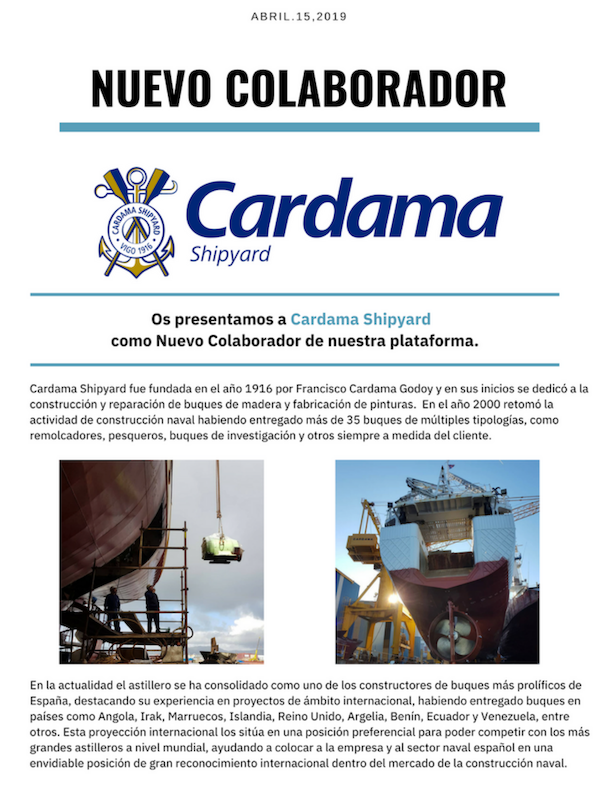 Astilleros Cardama Presentacion Astilleros Cardama