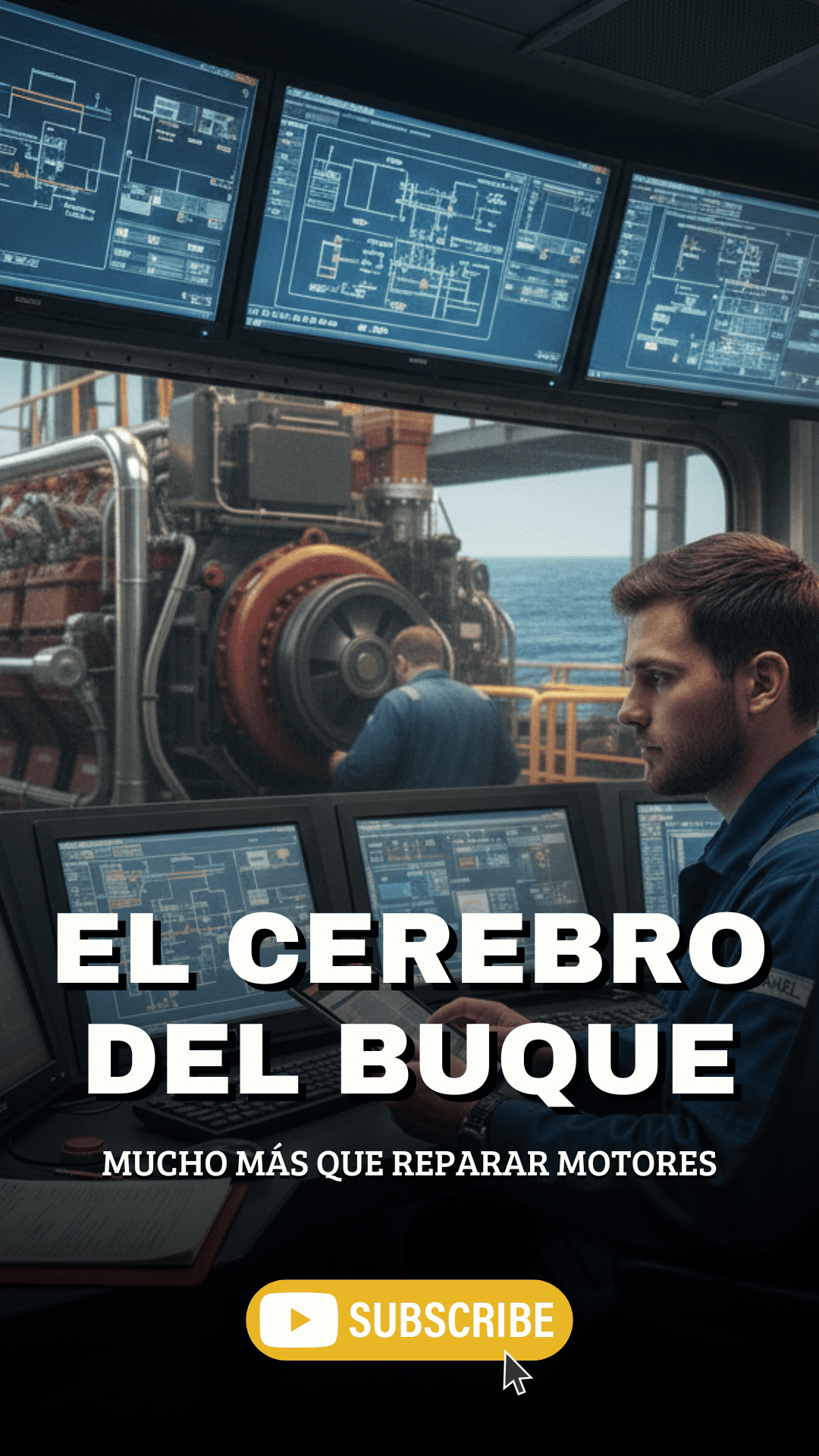 Controlando 100.000 caballos bajo el mar 🚢⚙️