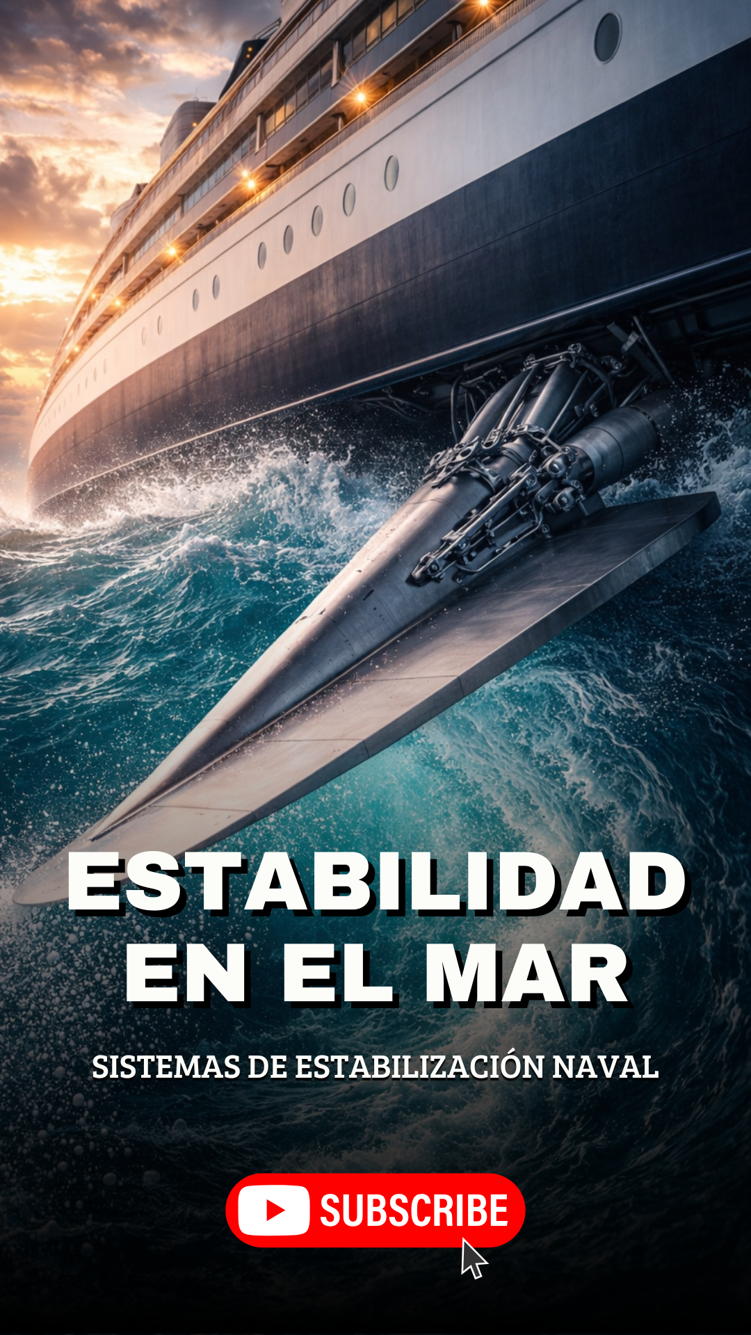 🛳️ La Tecnología que mantiene a un buque firme en alta mar