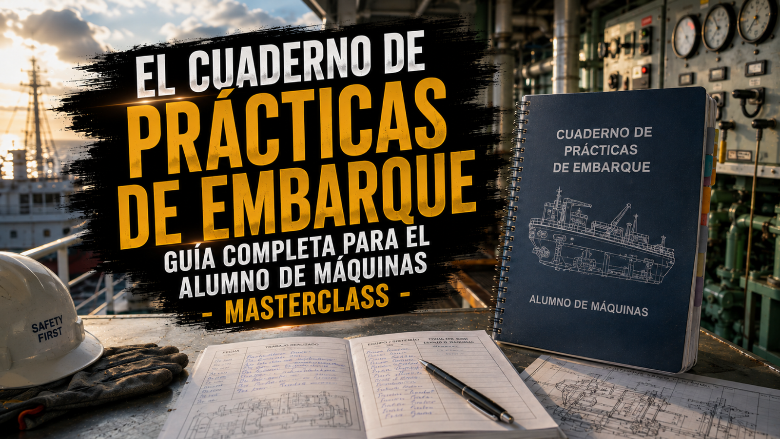 El cuaderno de prácticas de embarque - videoteca de ingeniero marino