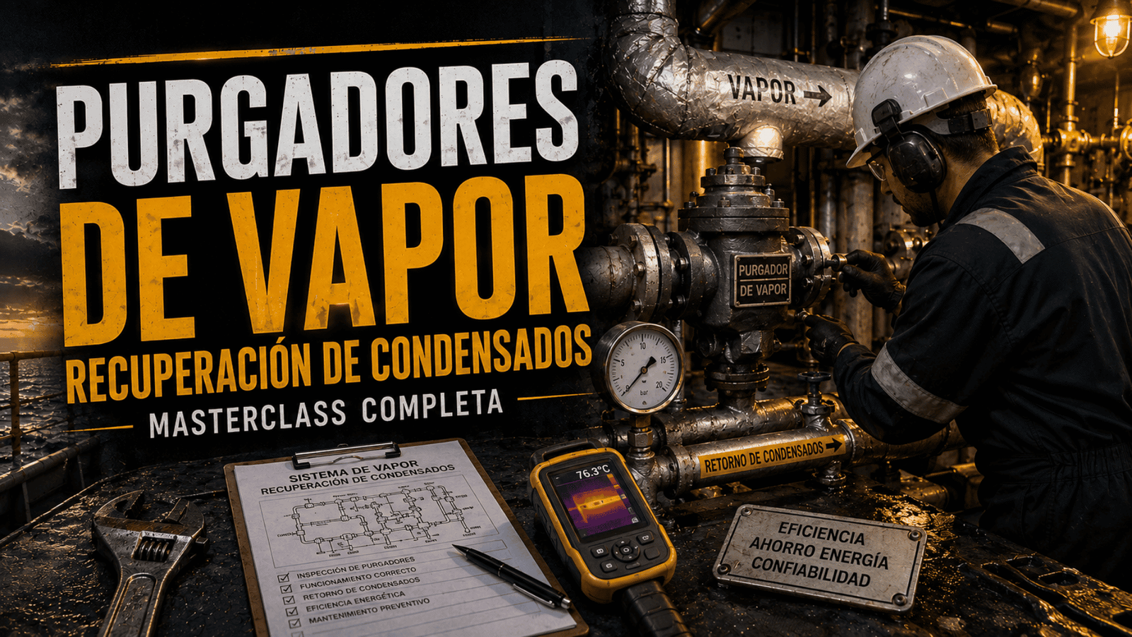 Purgadores de Vapor - videoteca de ingeniero marino