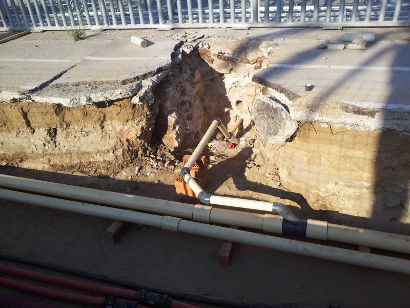 Sistema de Extracción de Aguas Residuales por Vacío en Puertos 10 conexión lateral con lift FLOVAC