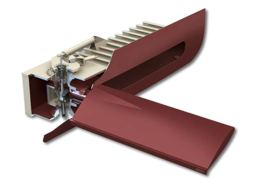 estabilizador retractil de un barco estabilizador retractil de un barco