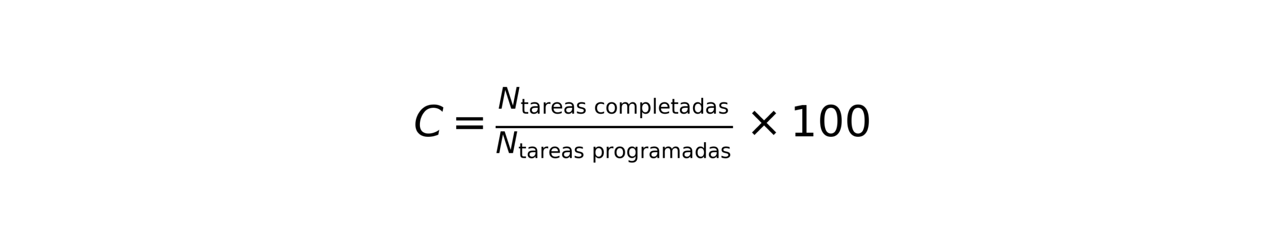 Mantenimiento Naval: Guía Completa del Mantenimiento del Buque 21 Fórmula del cumplimiento del mantenimiento programado para calcular el porcentaje de tareas completadas respecto a las tareas programadas.
