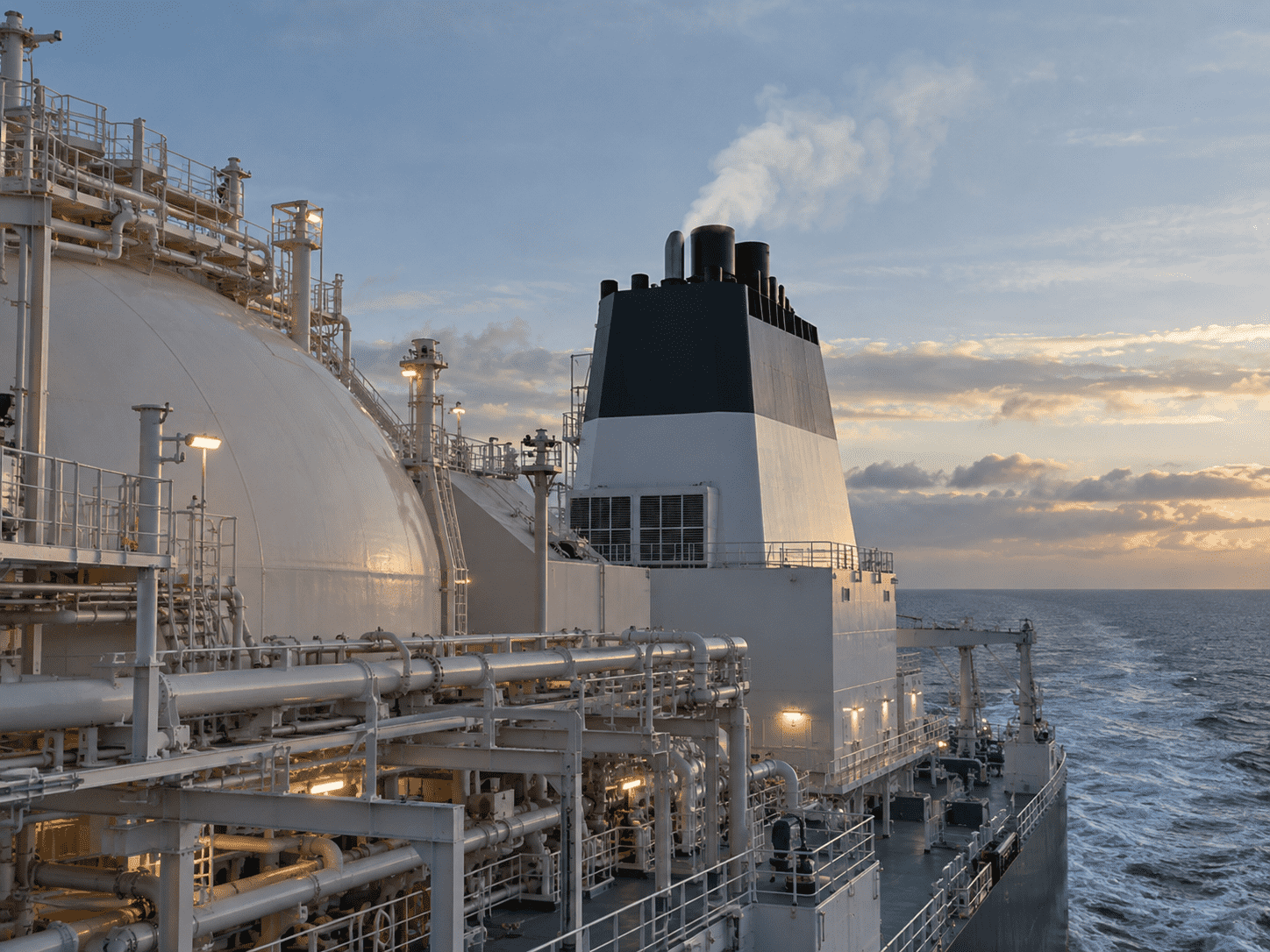 Emisiones de methane slip en un buque LNG durante la operación de su sistema de propulsión
