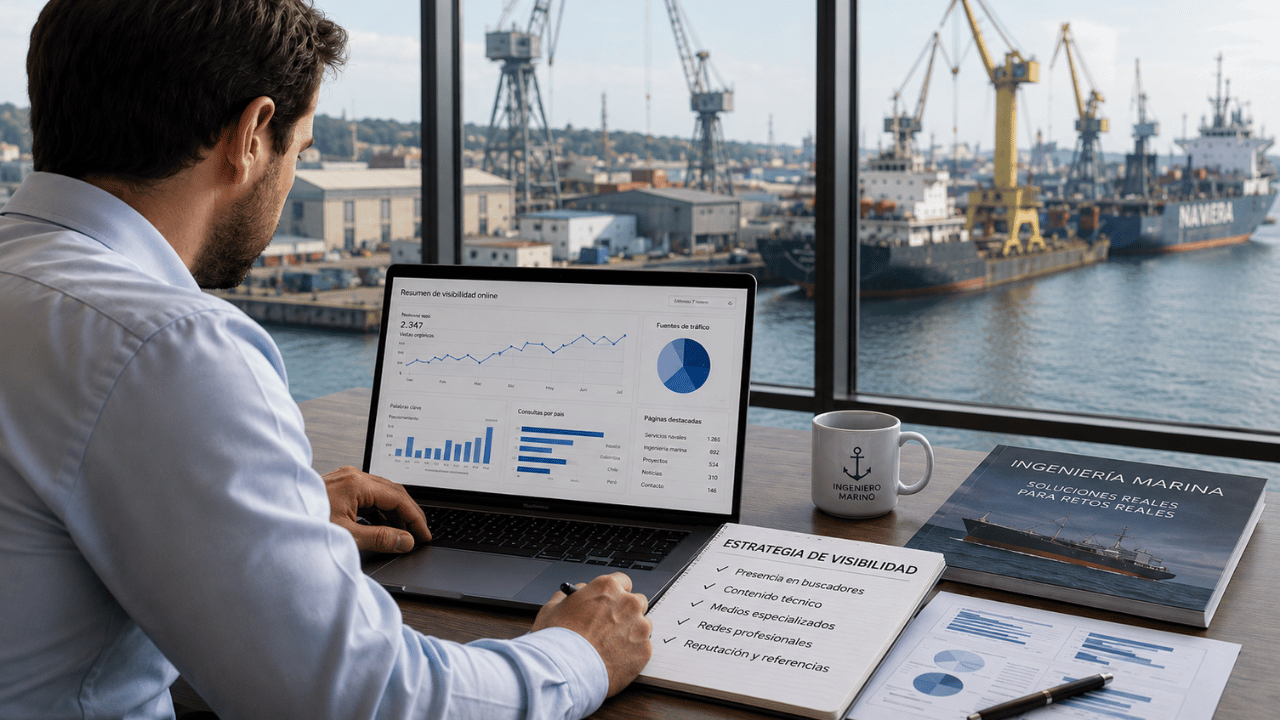 Ingeniero Marino 6 Cómo mejorar la visibilidad de una empresa naval